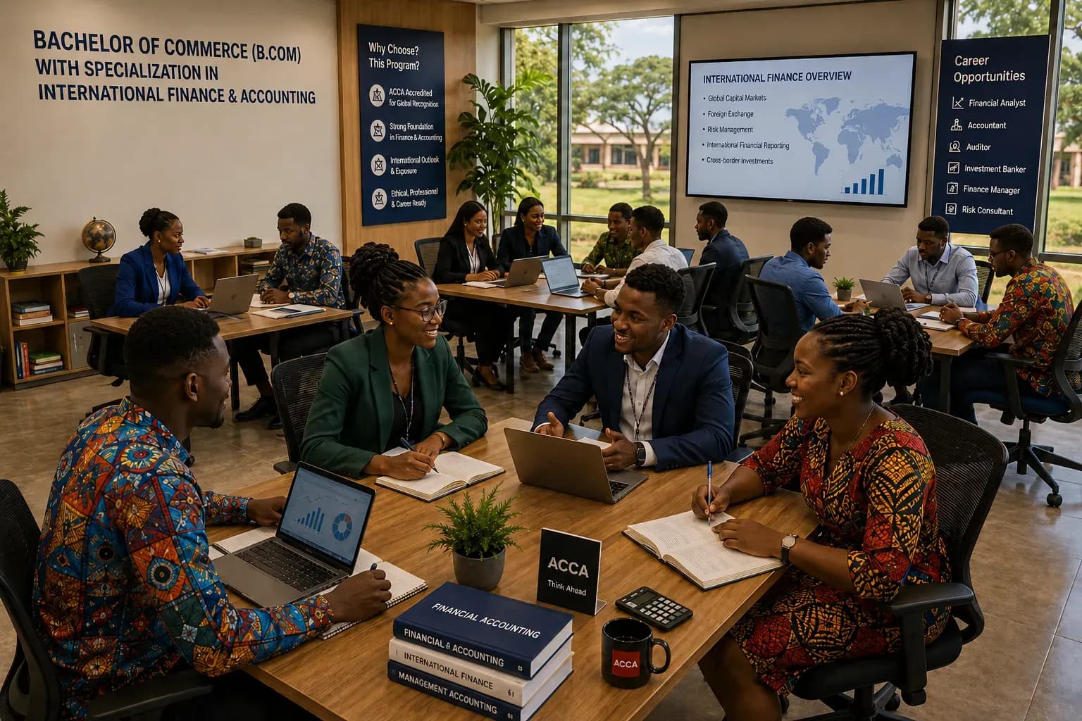 B.Com with Specialization in International Finance & Accounting